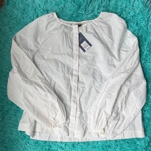 White Long Sleeve Blouse